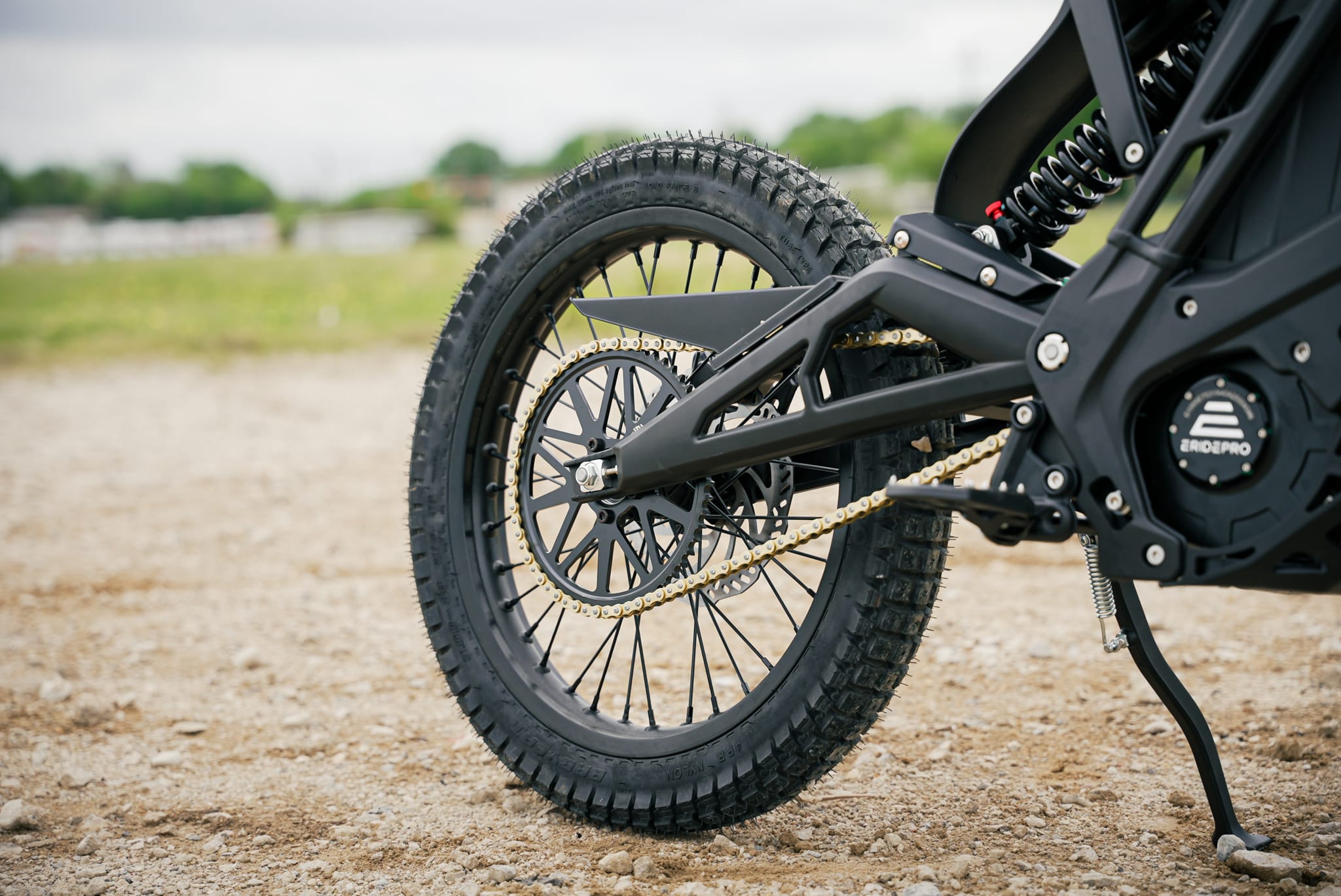 E Ride Pro zero emission electric motorcycle